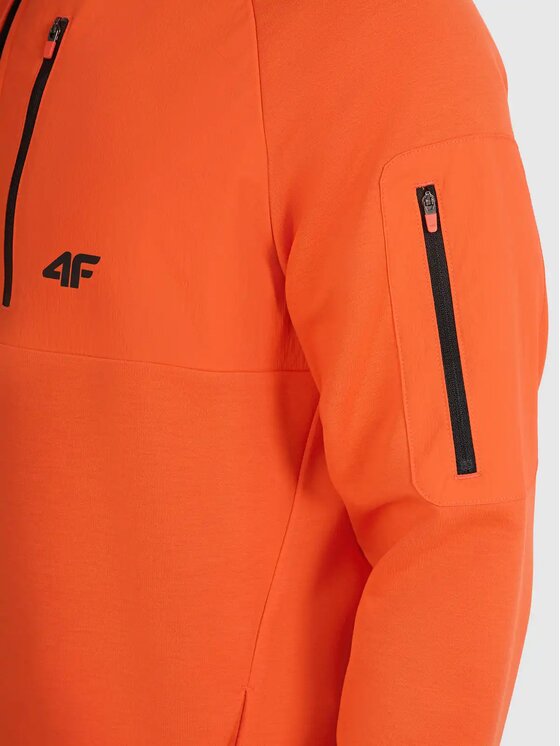 4F 4F Bluza TSWSM2239-70-XXL Pomarańczowy Active Fit