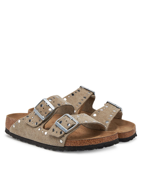 Birkenstock Birkenstock Шльопанці Arizona Rivet 1029390 Коричневий