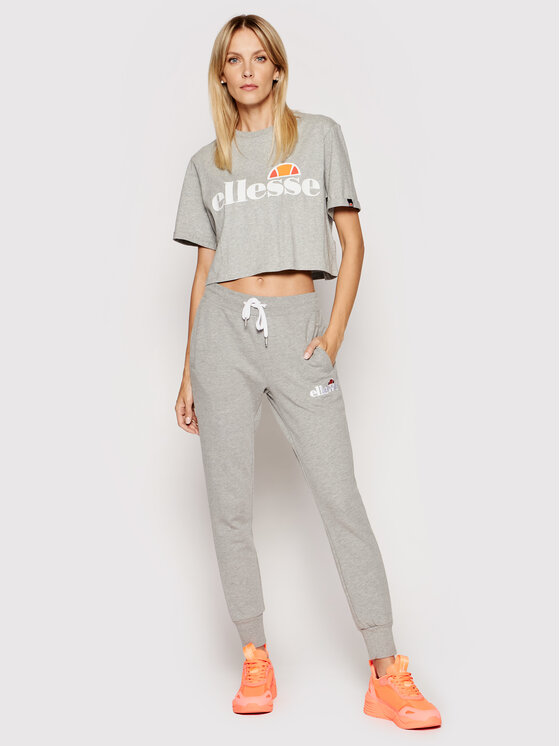 Ellesse Ellesse T-Shirt Alberta SGS04484 Szary Regular Fit