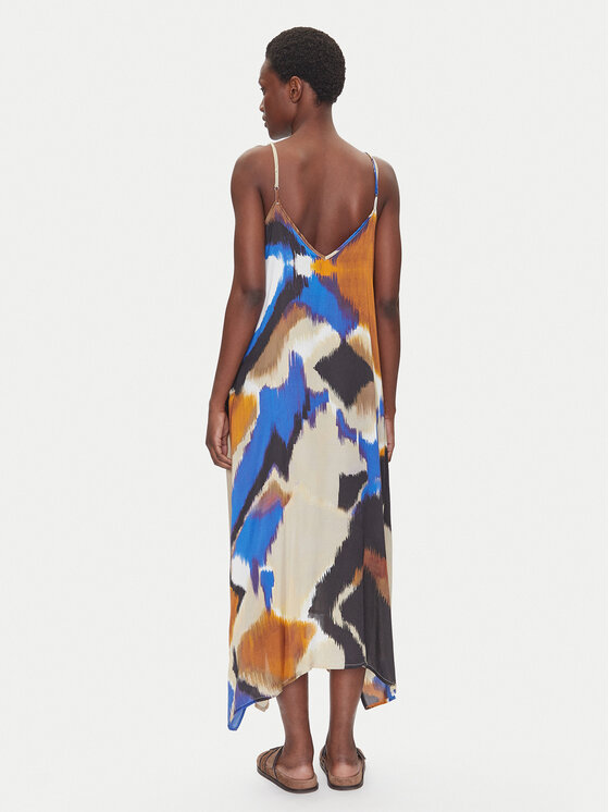 Iconique Iconique Sommerkleid IC25-107 Bunt Regular Fit