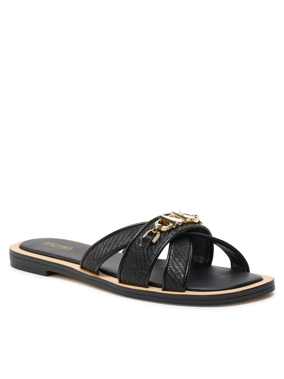 MICHAEL Michael Kors MICHAEL Michael Kors Шльопанці Tiffanie Flat Slide 40S4TFFS1D Чорний