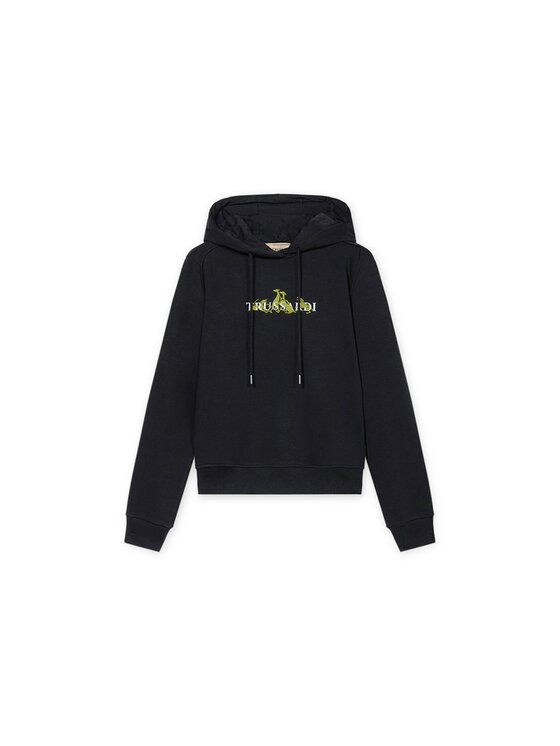 Trussardi Trussardi Felpa G8586000248N033 Nero Regular Fit