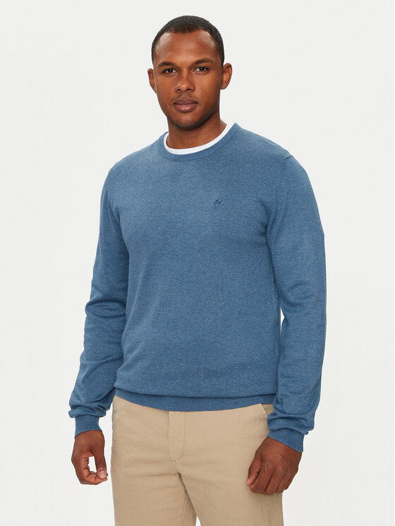 Lindbergh Lindbergh Pullover 30-80043 Blau Slim Fit