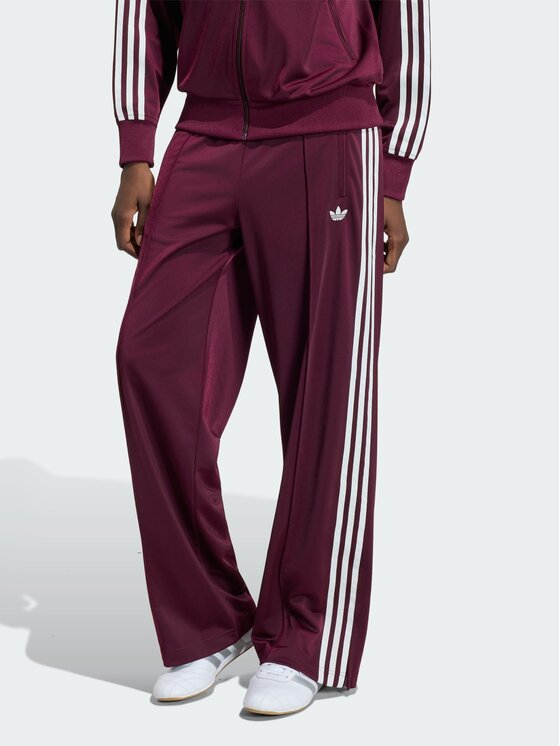 adidas adidas Spodnie dresowe 161912 Bordowy Loose Fit
