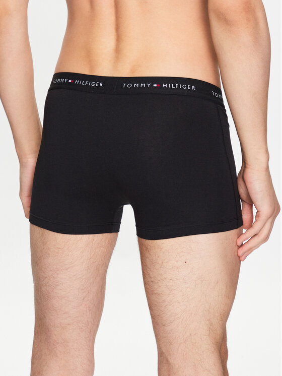 Tommy Hilfiger Tommy Hilfiger Set de boxeri﻿ UM0UM02763 Negru