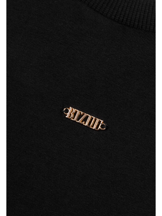 BIZUU BIZUU T-Shirt TISHAL Czarny Standard Fit