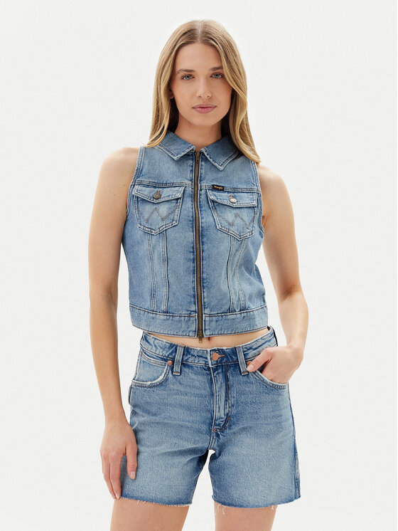 Wrangler Vesta 112362590 Modrá Slim Fit