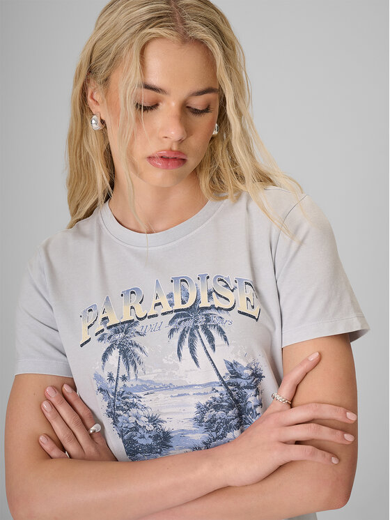 4F 4F T-Shirt APRES SEA Niebieski jasny Regular Fit