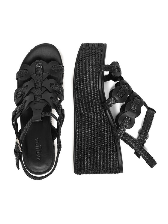 Badura Badura Sandali EO-AMANI-LT0228-26-806 Nero