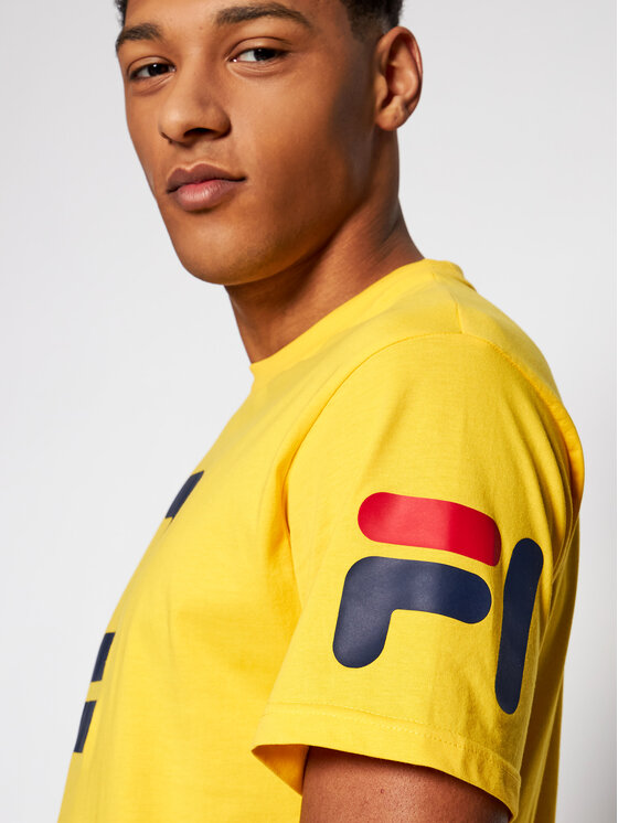 Magliette fila uomo giallo discount
