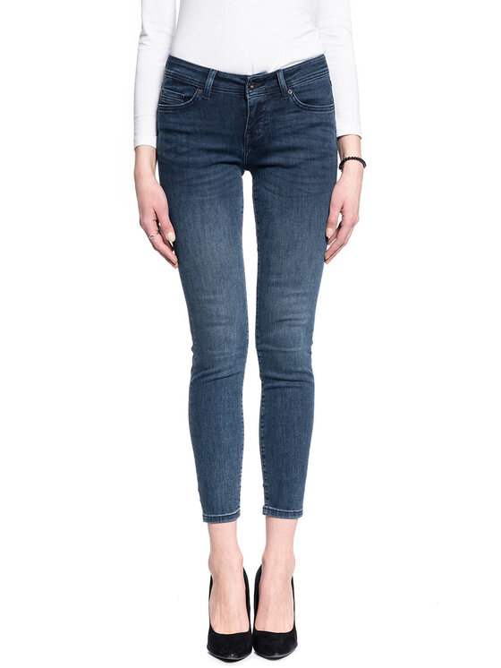 Mustang Mustang Jeansy JASMIN JEGGINGS Niebieski Skinny Fit