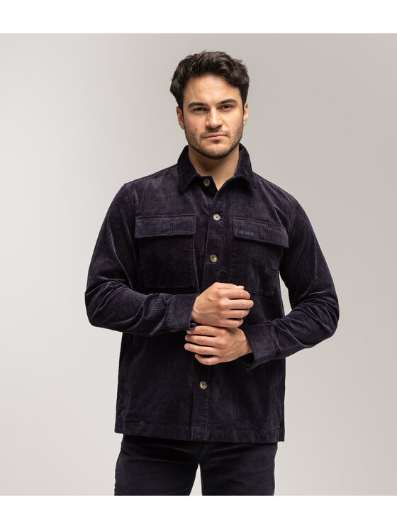 Lee Cooper Lee Cooper Kurtka przejściowa ROCKY 9802 Granatowy Regular Fit