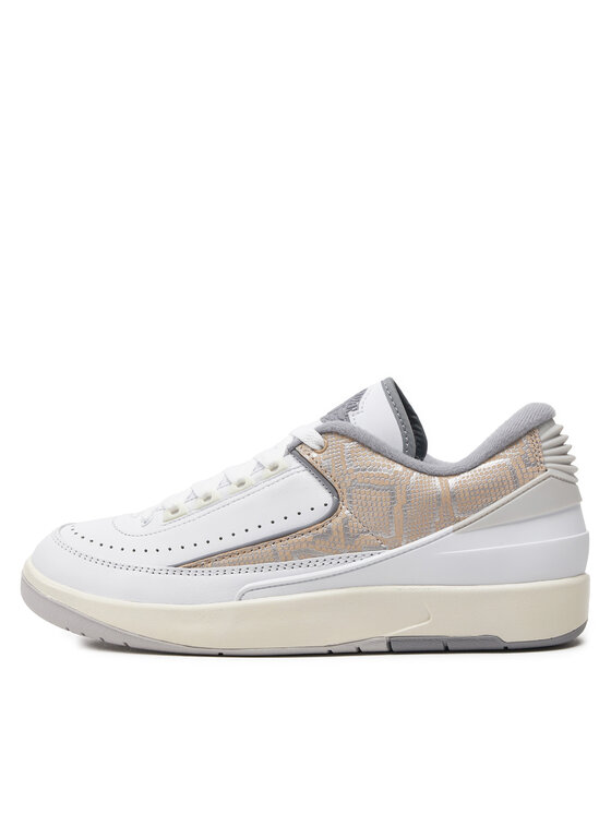 Nike Nike Sneakersy Air Jordan 2 Retro Low DV9956 100 Bílá