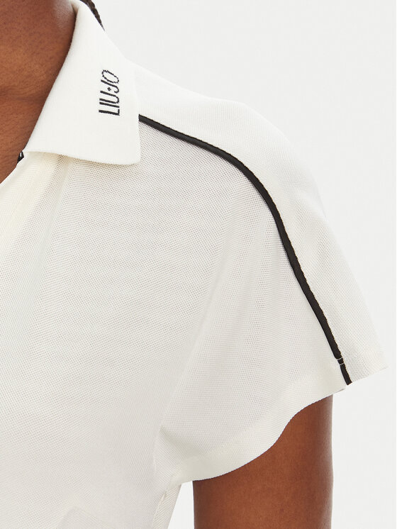 Liu Jo Sport Liu Jo Sport Póló TA5183 J4883 Fehér Regular Fit