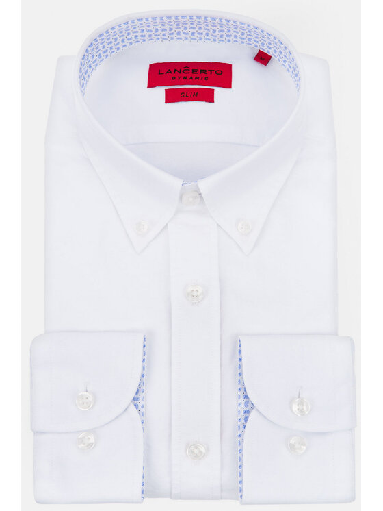 Lancerto Lancerto Koszula Rachel 2 KO073221000008 Biały Slim Fit