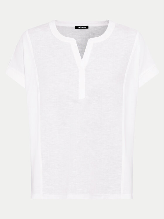 Olsen Olsen Blusa 11104802 Bianco Regular Fit