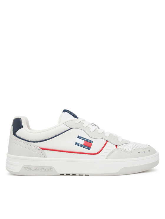 Tommy Jeans Tommy Jeans Laisvalaikio batai Tjm Cupsole Elevated EM0EM01585 Balta