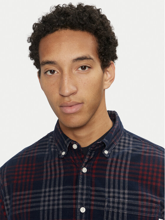 Pepe Jeans Pepe Jeans Marškiniai Marcus PM308726 Tamsiai mėlyna Regular Fit
