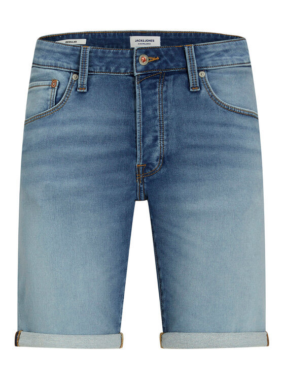 Jack & Jones Jack & Jones Дънкови шорти Rick 12269603 Син Regular Fit