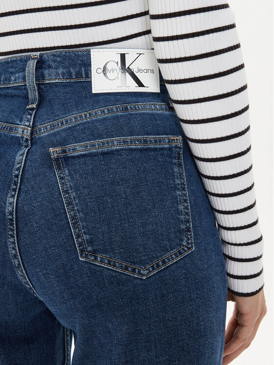 Calvin Klein Jeans Calvin Klein Jeans Džínsy J20J223660 Modrá Mom Fit
