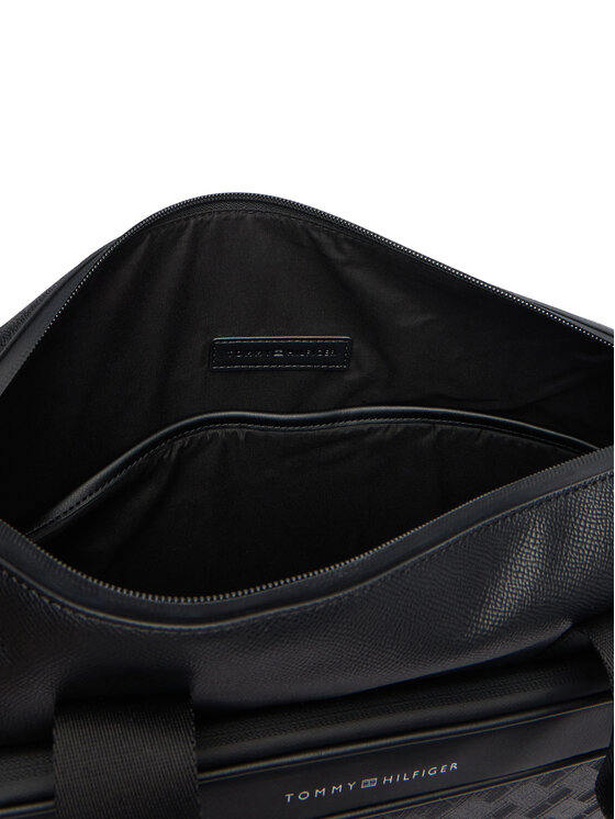 Tommy Hilfiger Tommy Hilfiger Τσάντα για laptop Th Modern Monogram Computer Bag AM0AM14729 Μαύρο