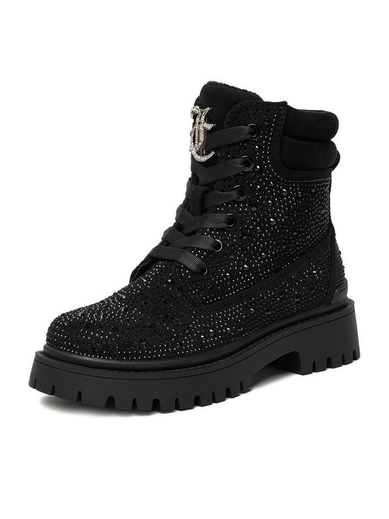 Juicy Couture Juicy Couture Schnürstiefeletten EO-CS6590-01 Schwarz