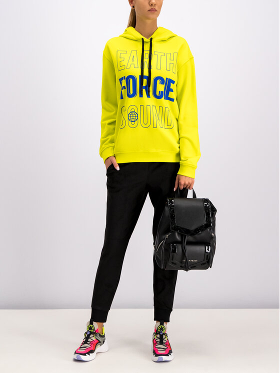 Alexander mcqueen yellow hoodie deals