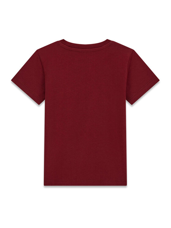 Guess Guess T-shirt N6RI05 K8HM4 Bordeaux Regular Fit