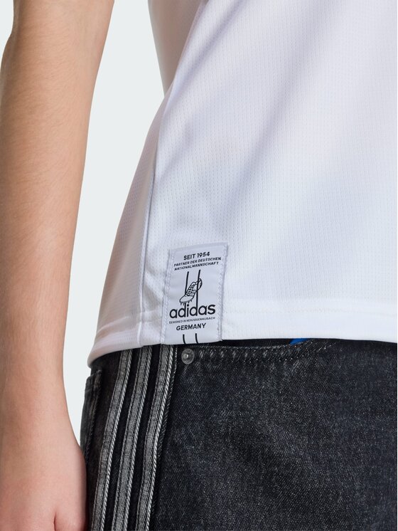 adidas adidas Koszulka techniczna Germany 26 Home Jersey Biały Regular Fit