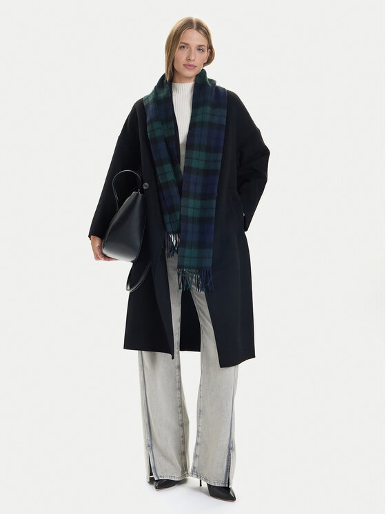 ViCOLO ViCOLO Wollmantel TF0003 Schwarz Regular Fit