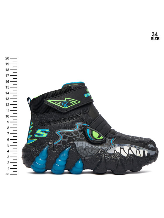 Skechers Skechers Schneeschuhe Skech-O-Saurus Lights 2.0 400122L BKLM Schwarz