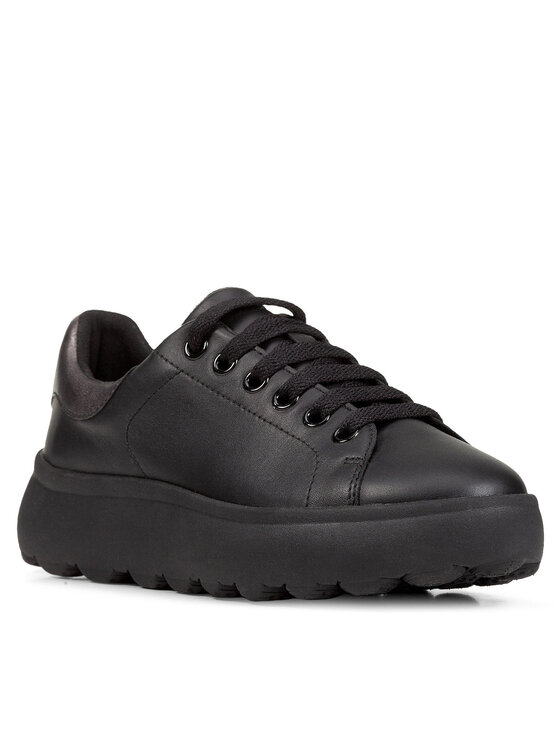 Geox Geox Sneakersy D Spherica EC4.1 D45TCD 085NF C9B1G Černá