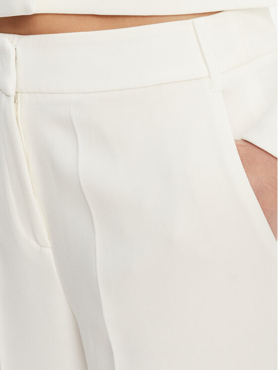 TATUUM Tatuum Kalhoty z materiálu Masda 2 T2508.146 Écru Wide Leg