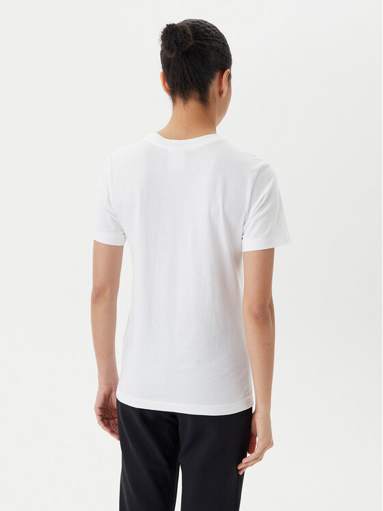 Champion Champion Tričko 118090 Biela Slim Fit