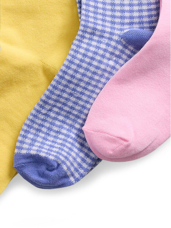 Polo Ralph Lauren Polo Ralph Lauren Set de 3 perechi de șosete lungi pentru copii 448969099001 Colorat