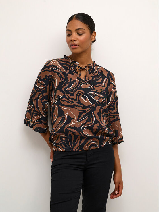 Kaffe Kaffe Блузка Dorita 10507592 Кольоровий Regular Fit