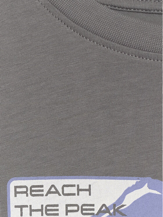 4F 4F T-Shirt APRES SKI Szary Oversize