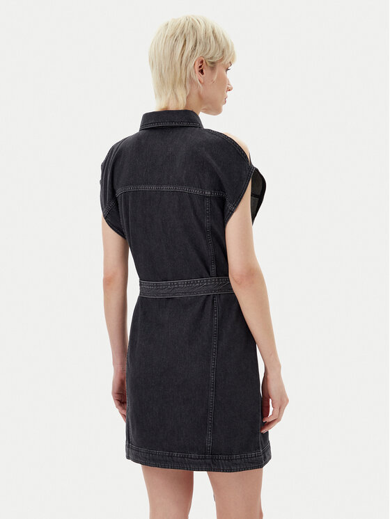 Karl Lagerfeld Jeans Karl Lagerfeld Jeans Rochie de blugi A2W13023 Gri Regular Fit