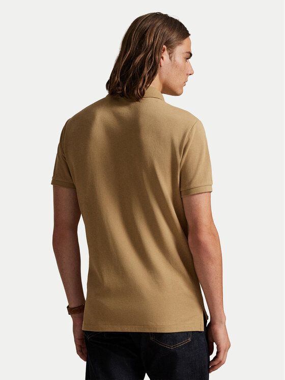 Polo Ralph Lauren Polo Ralph Lauren Polokošeľa 710680784332 Béžová Custom Slim Fit