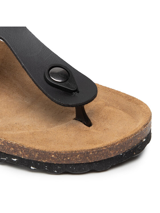 CMP CMP Šlepetės per pirštą Eco Mymosa Wmn Flip FLop 3Q91036 Juoda
