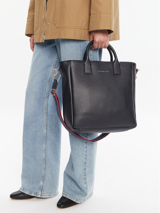Tommy Hilfiger Tommy Hilfiger Handtasche AW0AW17971 Dunkelblau