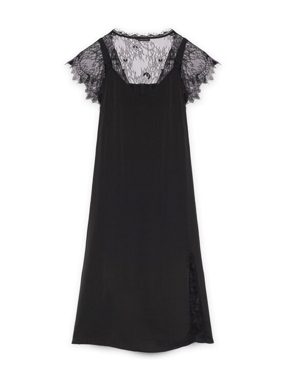 Fiorella Rubino Fiorella Rubino Sukienka wieczorowa 7039T001684N033 Czarny A-Line Fit