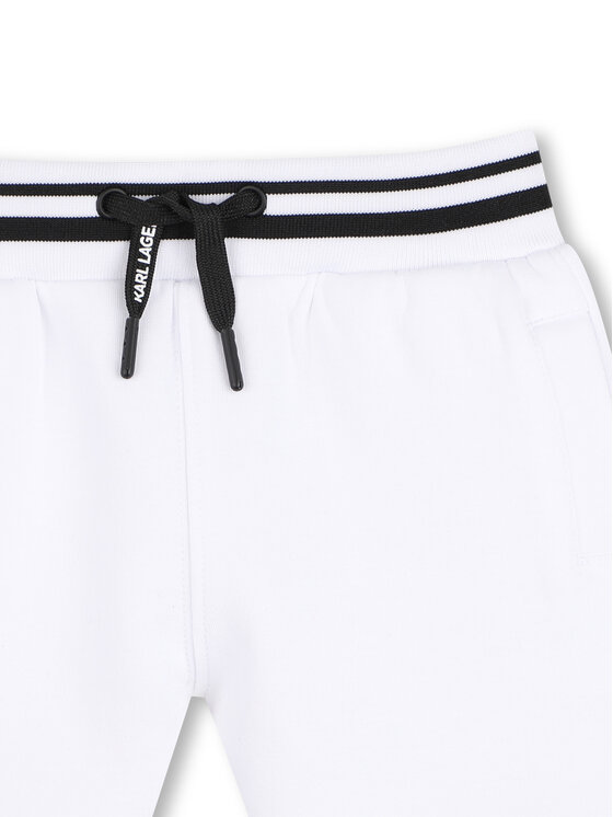 Karl Lagerfeld Kids Karl Lagerfeld Kids Комплект тишърт и панталонки Z31074 Черен Regular Fit