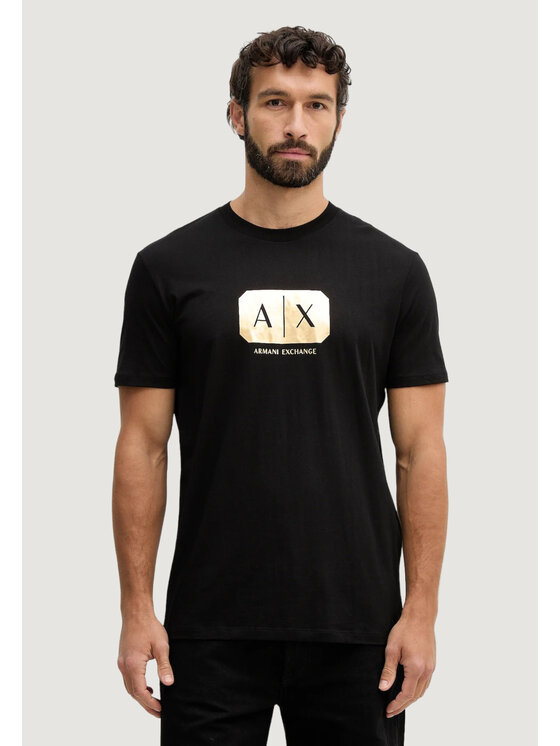 Armani Exchange Armani Exchange Футболка XM002826 AF12308 UC001 Чорний Regular Fit