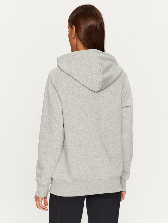 Under Armour Under Armour Bluza Ua Rival Fleece Hoodie 1379500 Szary Loose Fit