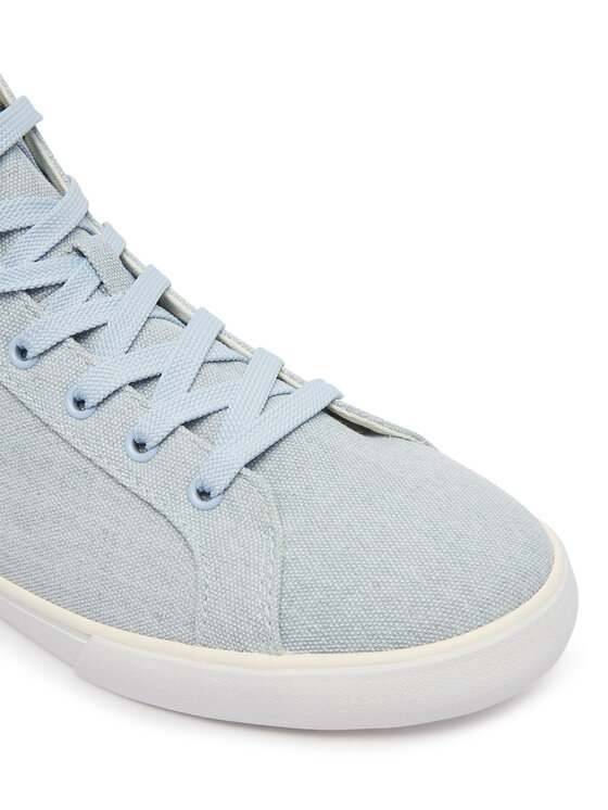 Tommy Hilfiger Tommy Hilfiger Sneakersy Th Chic Low Profile Mid Cut FW0FW09356 Błękitny