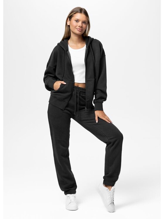 PITBULL PITBULL Bluza Washed LOVIA Szary Regular Fit