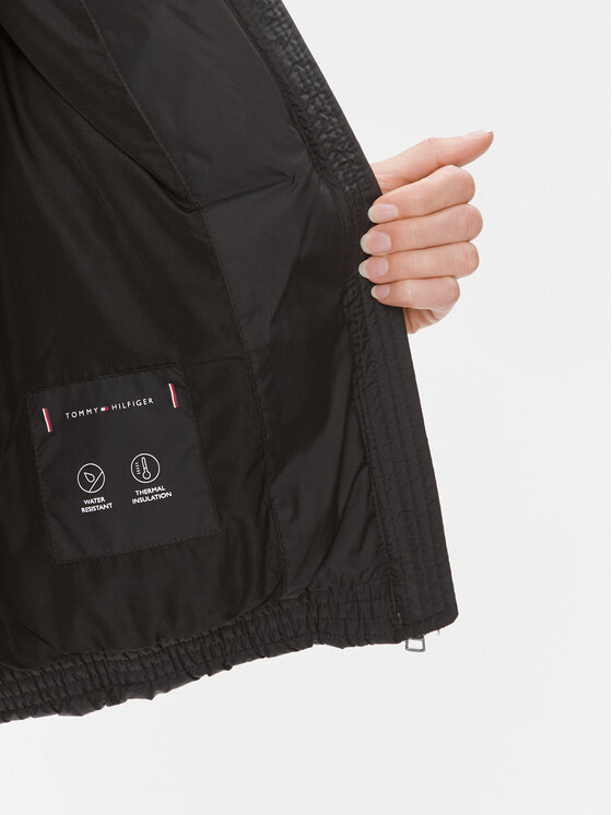 Tommy Hilfiger Tommy Hilfiger Giubbotto invernale New York WW0WW39748 Nero Relaxed Fit