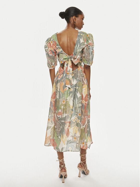 TWINSET TWINSET Sommerkleid 241TT2451 Bunt Regular Fit