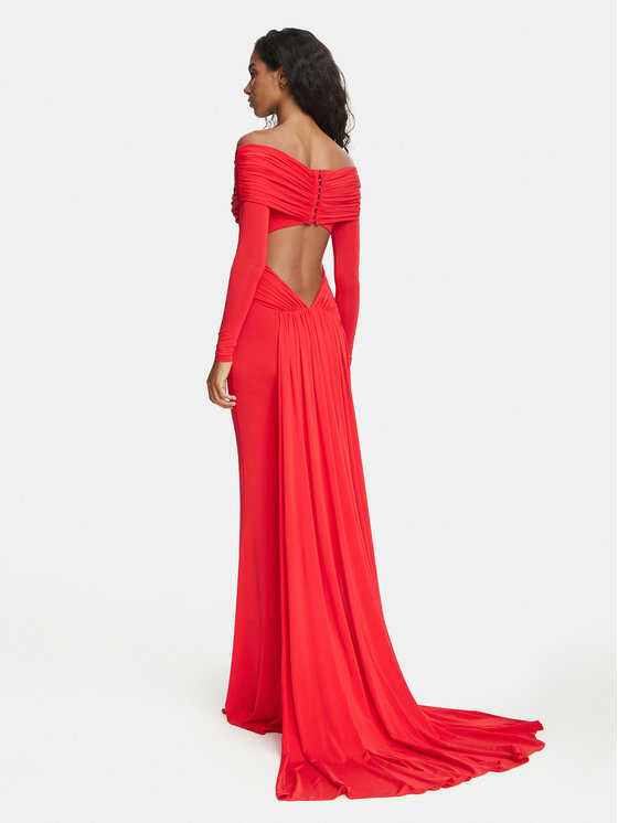 Elisabetta Franchi Elisabetta Franchi Abendkleid AB-R26-67E2-V960 Rot Slim Fit